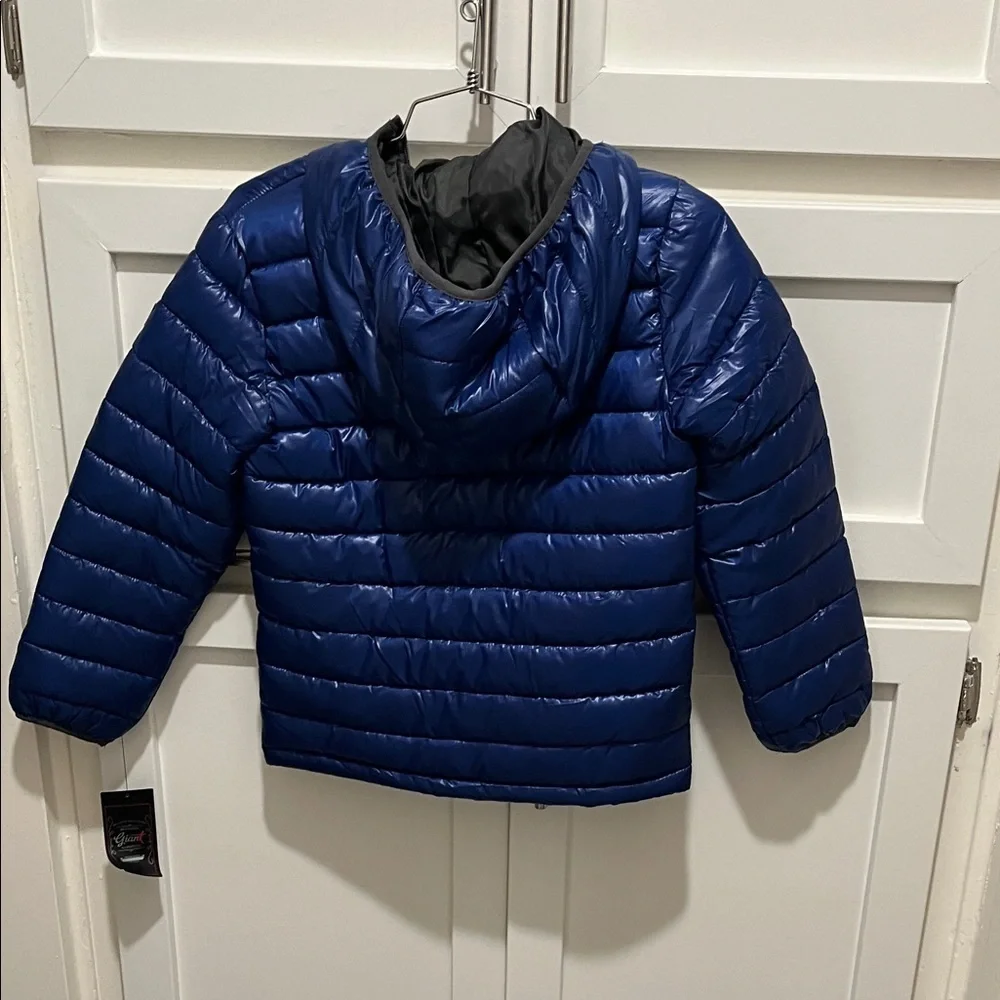 Kids Blue Puffer Jacket